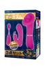 Orgasm Set by Toys Choose from 3 Different Attachment A Quiet Vibrator for Perfect for Nipple Stimulation and Clitoris Powerful 3-Piece Heart