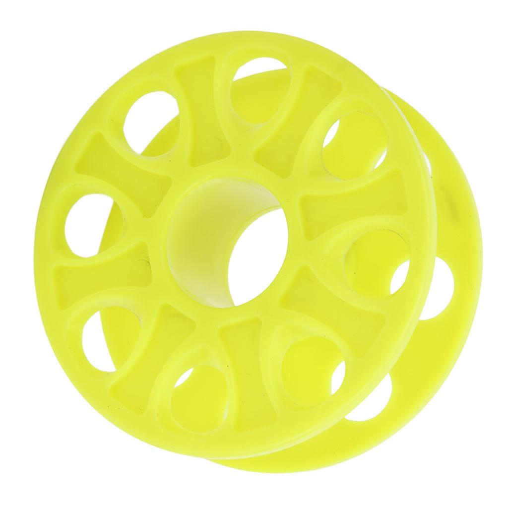 Finger Reel Compact Diving Finger Spool for Cave Diving and Technical Diving ActivitiesYellow