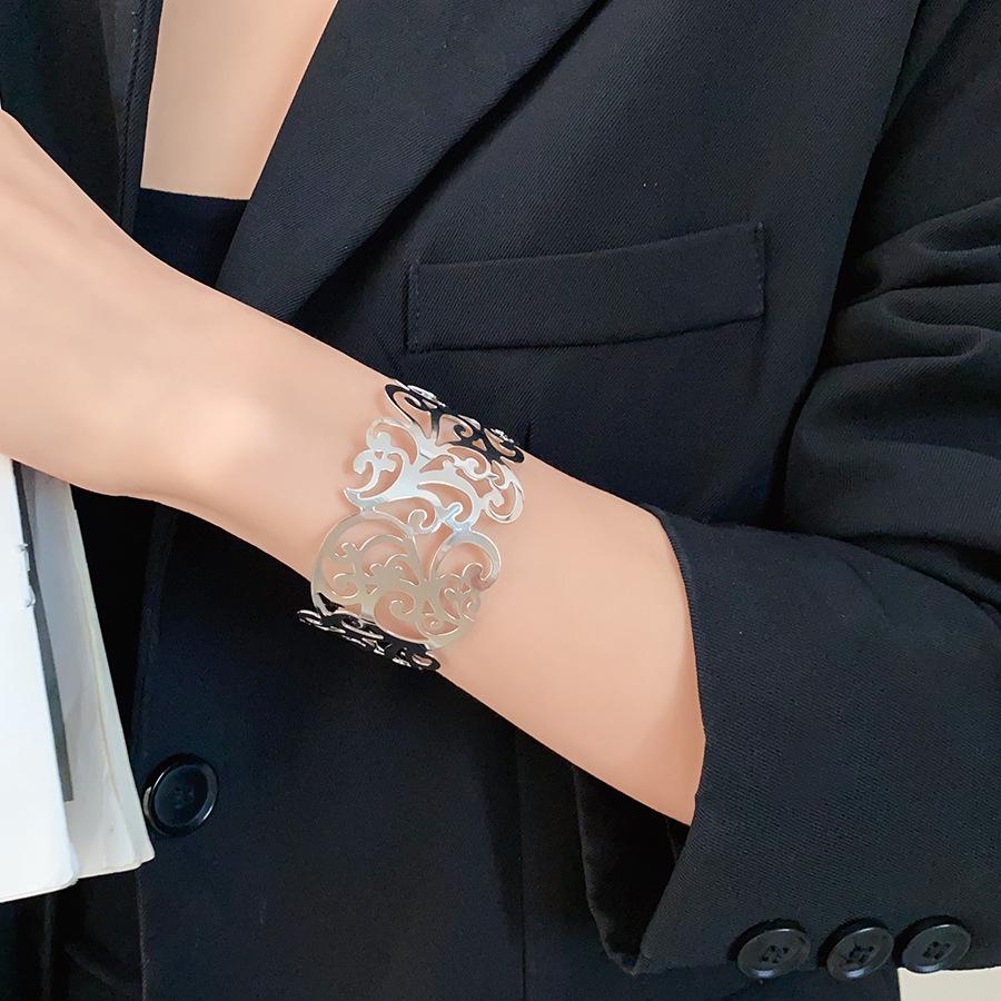 

Минималистичный металлический сетчатый браслет - Европейская и американская нишевая мода, Ювелирные изделия для рук в стиле хай-энд