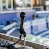 uxcell Microphone Holder, O.D. 32mm - 60mm Plastic Interface, Microphone Holder Clip with 14" Plastic Adapter for Lavalier Microphones, Black, Set of