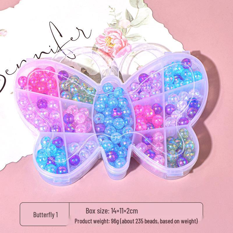 Jouets en perles faits à la main: Kit de Bijoux pour Filles DIY avec Bracelets et Colliers Puzzles Créatifs