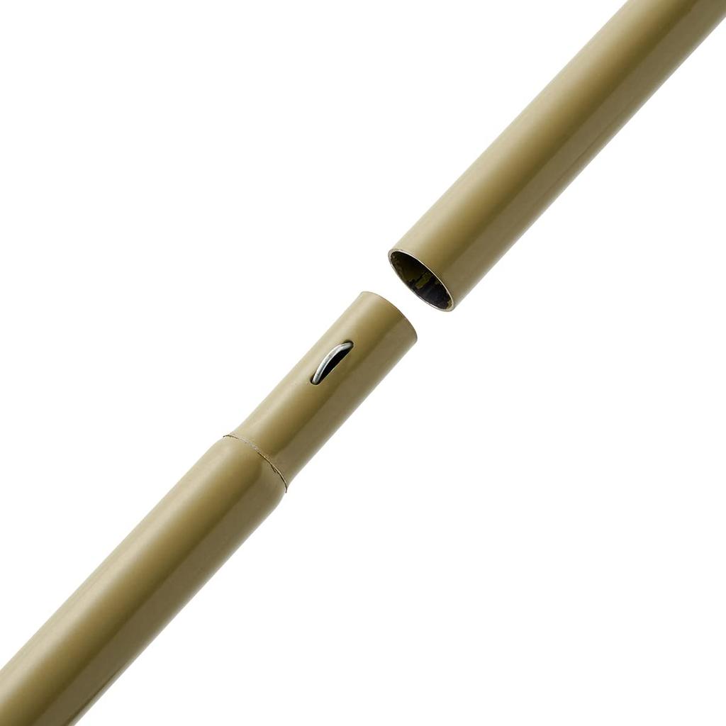 LOGOS Tarp Pole Peg Set Hexagonal and Slope 71909000 Family Tarp Tent & (for Types)