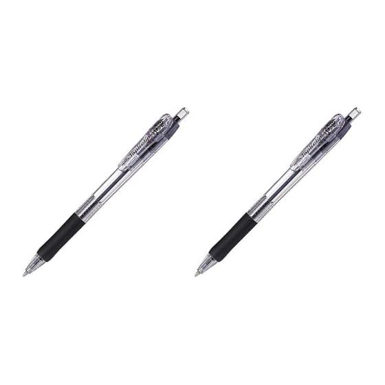Zebra TapliClip Ballpoint Pen 0.7 Black B-BN5-BK