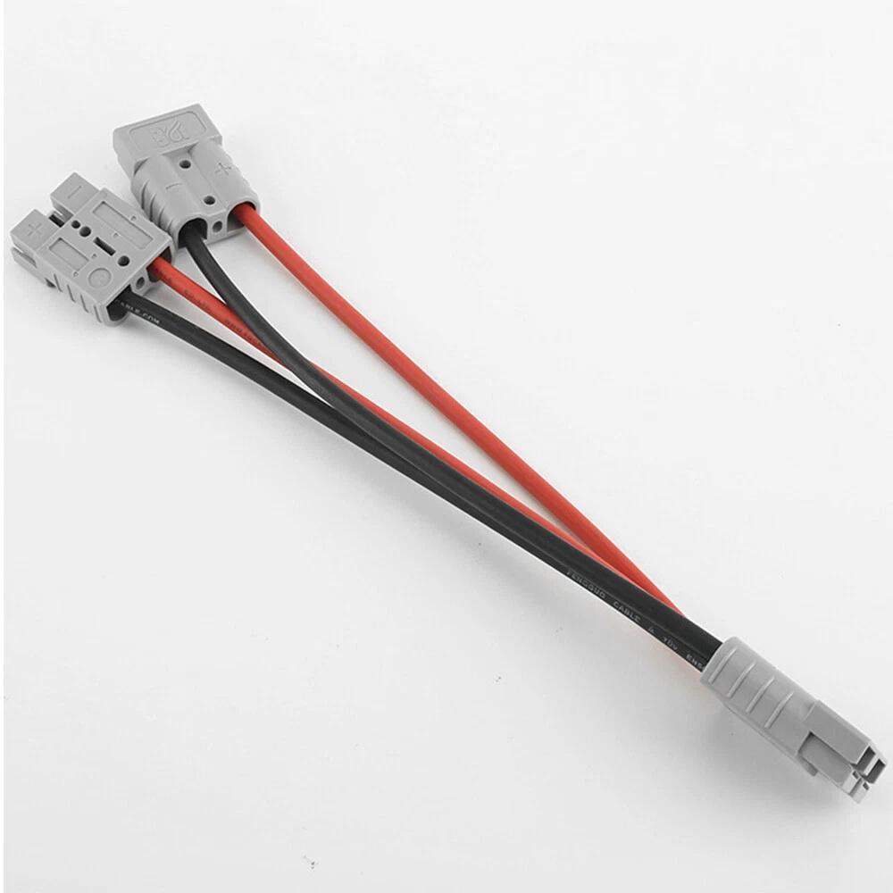 50 Amp Genuine Battery Plug Connector Double Y Adapter 6mm Automotive Cable