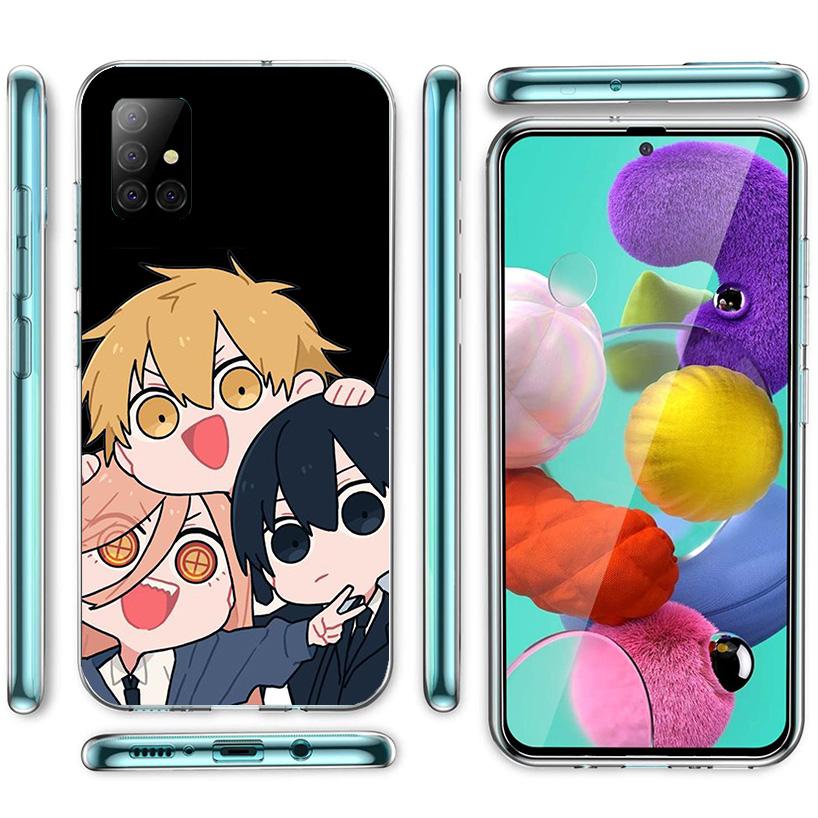 Chainsaw Cartoon Phone Case For Samsung Galaxy A52 A32 A22 A12 A51 A31 A50S A30S A20S A10S Note 20 Ultra 10 Plus S10 A72 A71 Gal