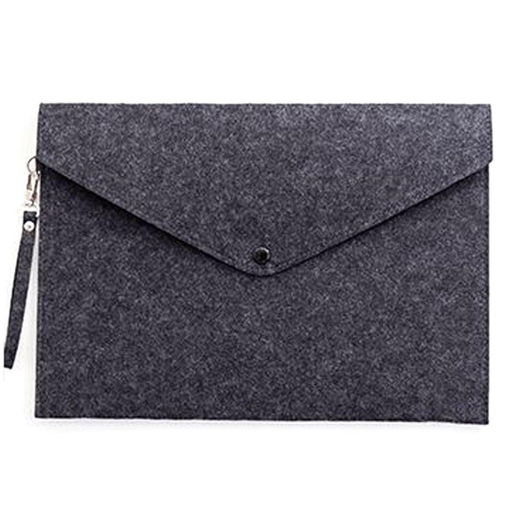 A4 Felt Folder Felt Archive Folder Portable Portfolio Case  Data