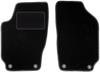 Black Front Floor Mats For: Skoda Fabia I Hatchback, Sedan, Station Wagon (1999-2007)