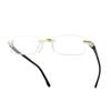3PCS Fashion Lightweight Reading Glasses Presbyopia Glasses Blue Light Blocking Glasses Rimless High-Definition Reading Glasses