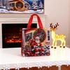 4Pcs Christmas Gift Bag Santa Non-Woven Bag Christmas Decorations For Home 2025 Xmas Navidad Noel Gifts  Year Packaging Bag