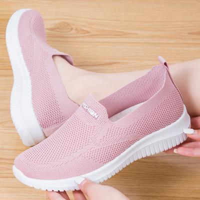 Summer New Tennis Shoes For Women Brand Sneakers Platform Breathable Sports Light Soft Walking Trainers