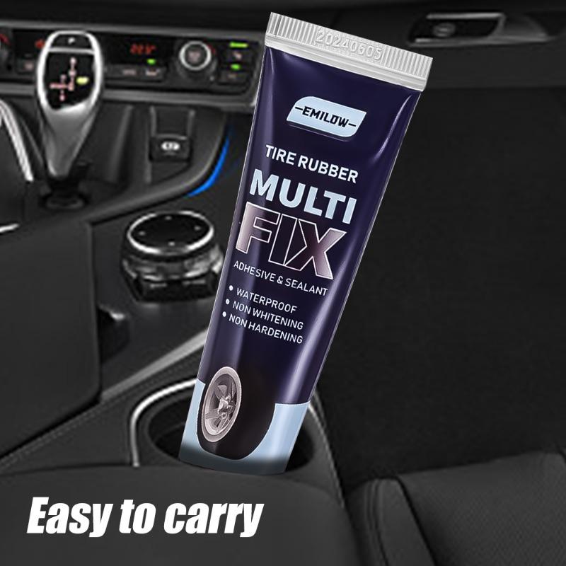 50ml Car Tyre Repair Glue Universal Motorbike Electric Car Bicycle Tyres Crack Perforation Adhesive Portable Tire Repair Tools