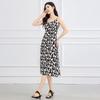 Strap Skirt Summer Style Slimming and Age Reducing Medium to Long Women's Dress