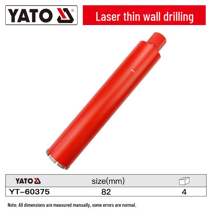 YATO Diamond Laser Drill for Glass, Tile, Marble, and Concrete