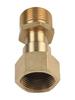 Pressure Washer Hose Adapter M22 14mm Brass with Swivel Joint Connector Designed to Prevent Hose Tangling and Leaks