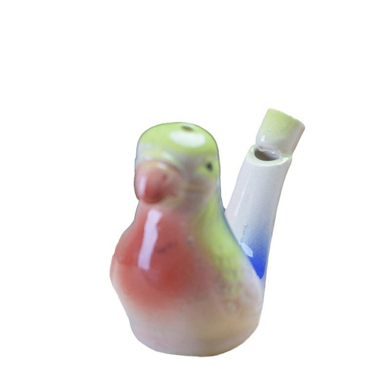 Handcrafted Ceramic Water Bird Whistle - Popular Tourist Attraction & Children's Toy