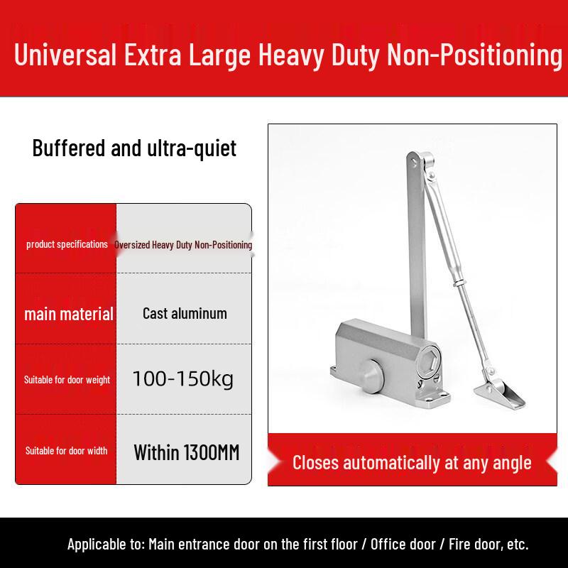 Jundingying Heavy-Duty Automatic Door Closer