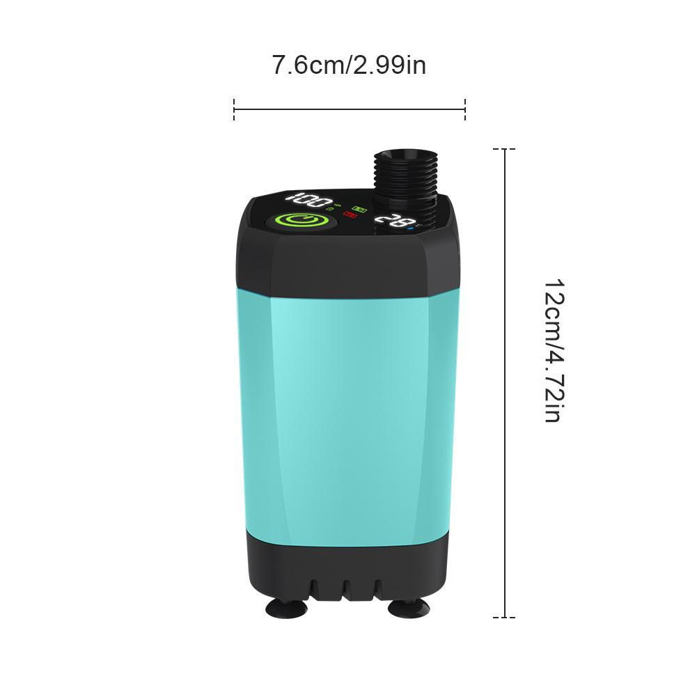 Outdoor Camping Shower Waterproof Rechargeable Portable Electric Shower Pump for Hiking Backpacking Travel Beach Pet Bathing