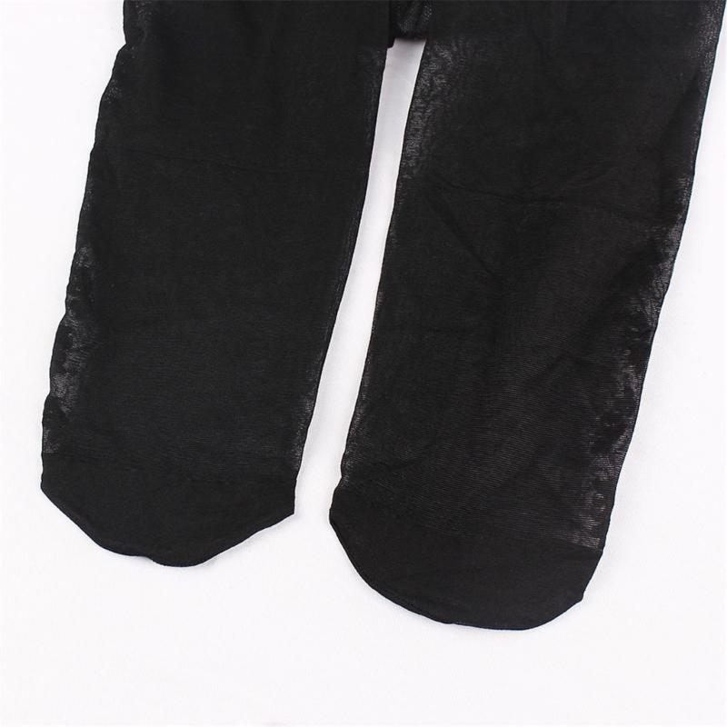 Stylish Comfortable 30D Sheer Silky Tights Side Floral Jacquard Patterned Sexy See Through Pantyhose Stockings for Women