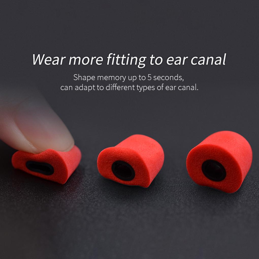 3 Pairs KZ Earphone Ear Pads Headset Earbuds Portable Removable Eartips Soft Headphone Earplugs Spare Replacing