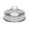 Steamer 32cm Five Tier Stainless Steel Steamer with Glass Cover for All Hobs Couscous Pot Steamer
