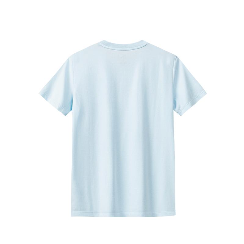 Anta Lifestyle Series Letter Minimalist Soft Versatile Short Sleeve T-Shirt Women Tops 162628130-2