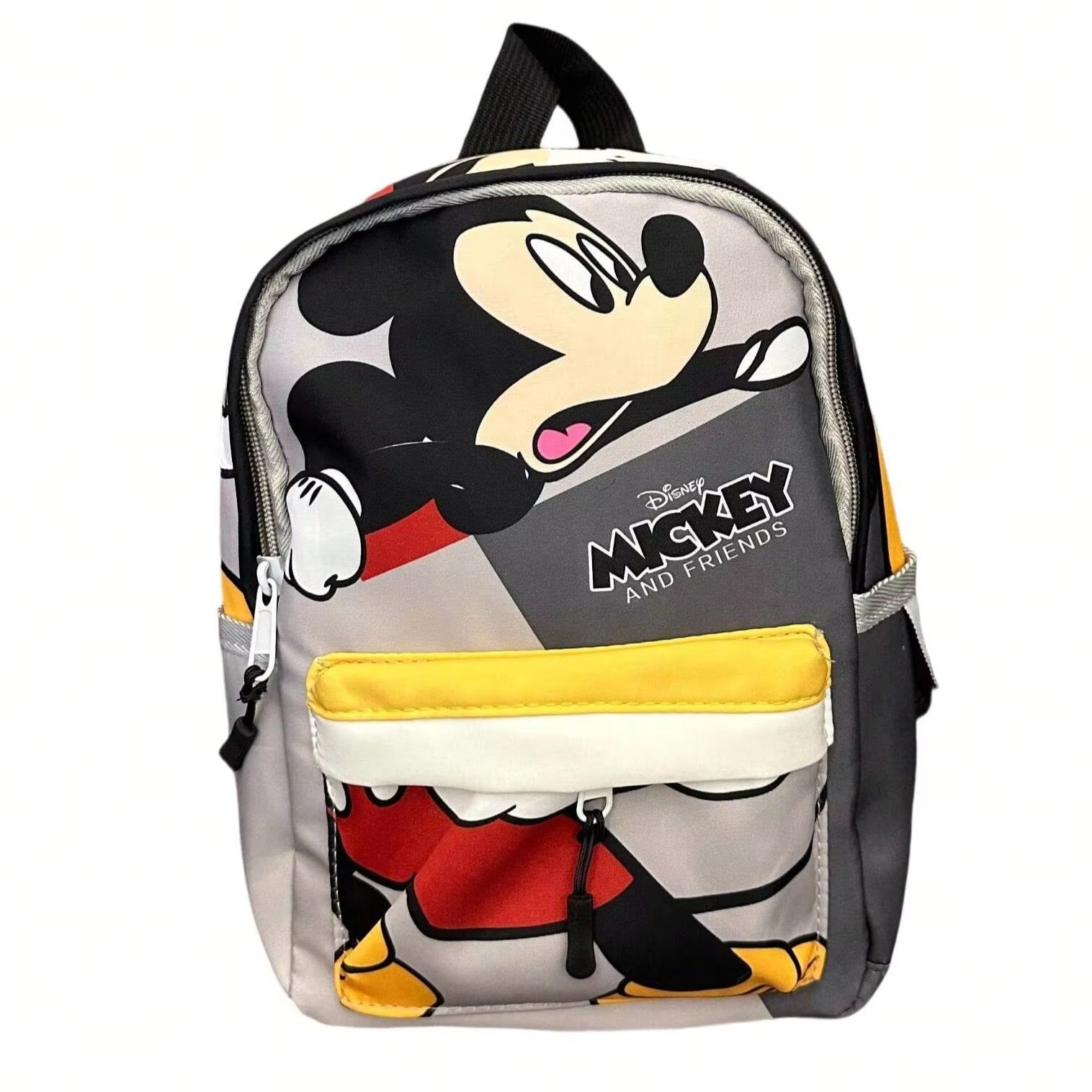 Disney Mickey Fashion Backpack School Bag Casual Cartoon Men and Women Cute Fashion Backpack 25X18X10CM