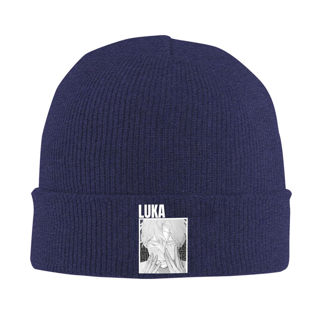 Luka Alien stage Anime Manga Beanie Hats Knit Hat Female Male Vintage Warm Soft Caps Winter Kpop Design Bonnet Hats