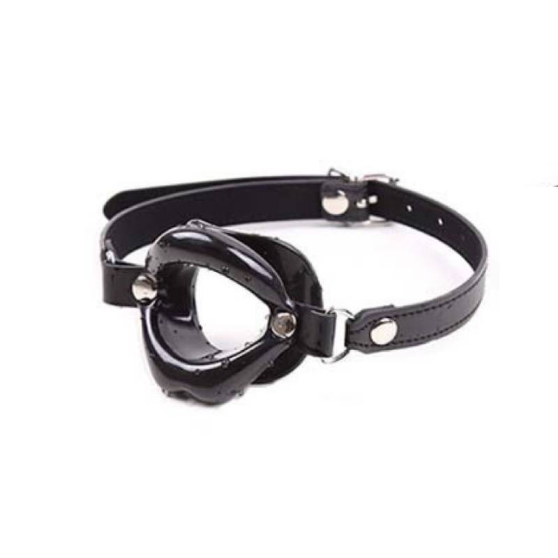 Adult Silicone Mouth Ball With Leather Collar For Passionate Role Play And Fetish Use