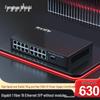 Gigabit 1-Fiber 16-Port SFP Fiber Optic Transceiver