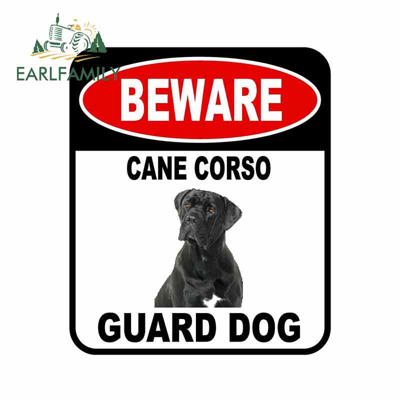 cane corso car decals