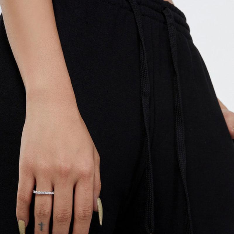 RAINDROP JEWELRY Raindrop 2.5MM Brilliant Eternity Ring