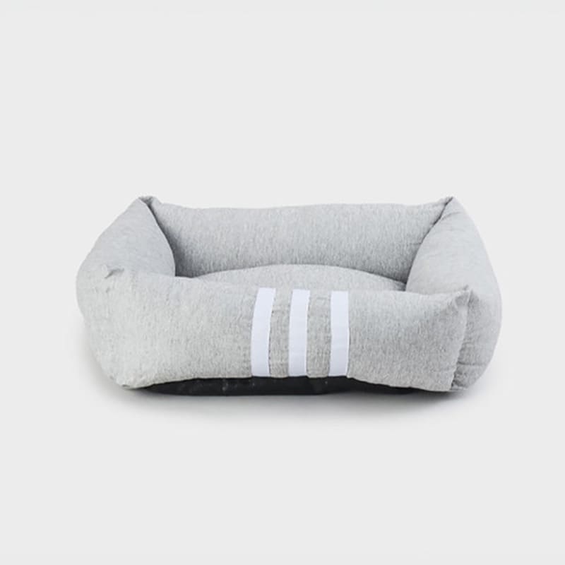 [Pet] Striped Square Bed 50X40Cm