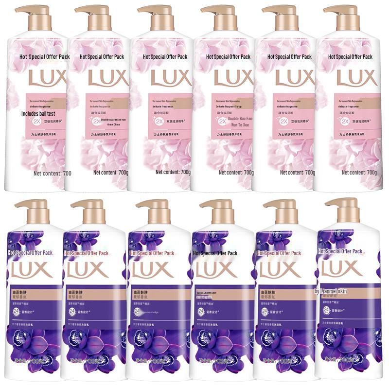 

LUX Assorted Shower Gel 6-Pack