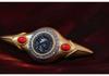 Vintage European & American Antique Coin Brooch - Glass, Women's Retro Jewelry