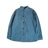 Chinese Style Cotton Linen Shirts Men Loose Fit Long Sleeve Shirt Retro Unique Frog Button Shirt Casual Breathable Blouse