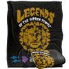 Legends of the Hidden Temple Silky Logos Supersoft Blanket