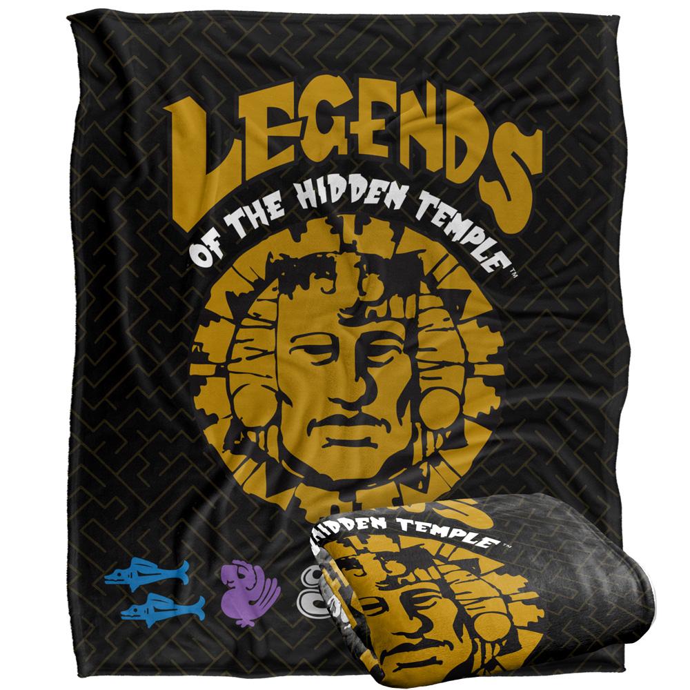 Legends of the Hidden Temple Silky Logos Supersoft Blanket
