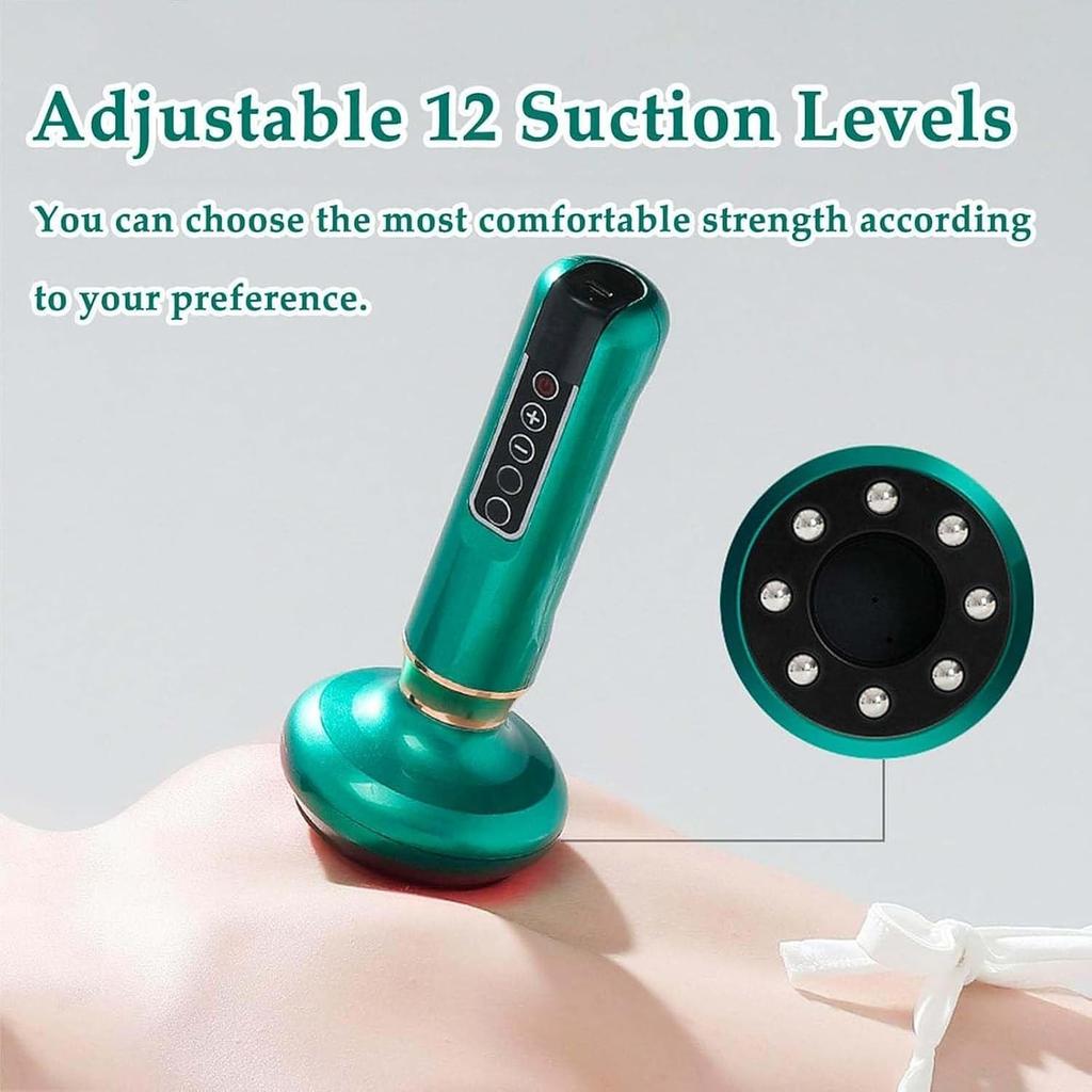 Anti Cellulite Massager, Bluile Masseur Anti Cellulite, Massage Anti Cellulite Electrique, Appareils Anti Cellulite Avec 12 Niveaux Et Lumière Rouge