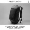 Quanedo Takayoji Maintains Its Shape Even When Laptop Cordura [DOD] Backpack, 26L, Empty, 16-inch Compartment, Water-repellent Nylon, Black, BA208-BK