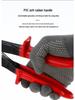 HS-325A Insulated Ratchet Cable Cutter, 260mm - Manual Gear Wire Cutter