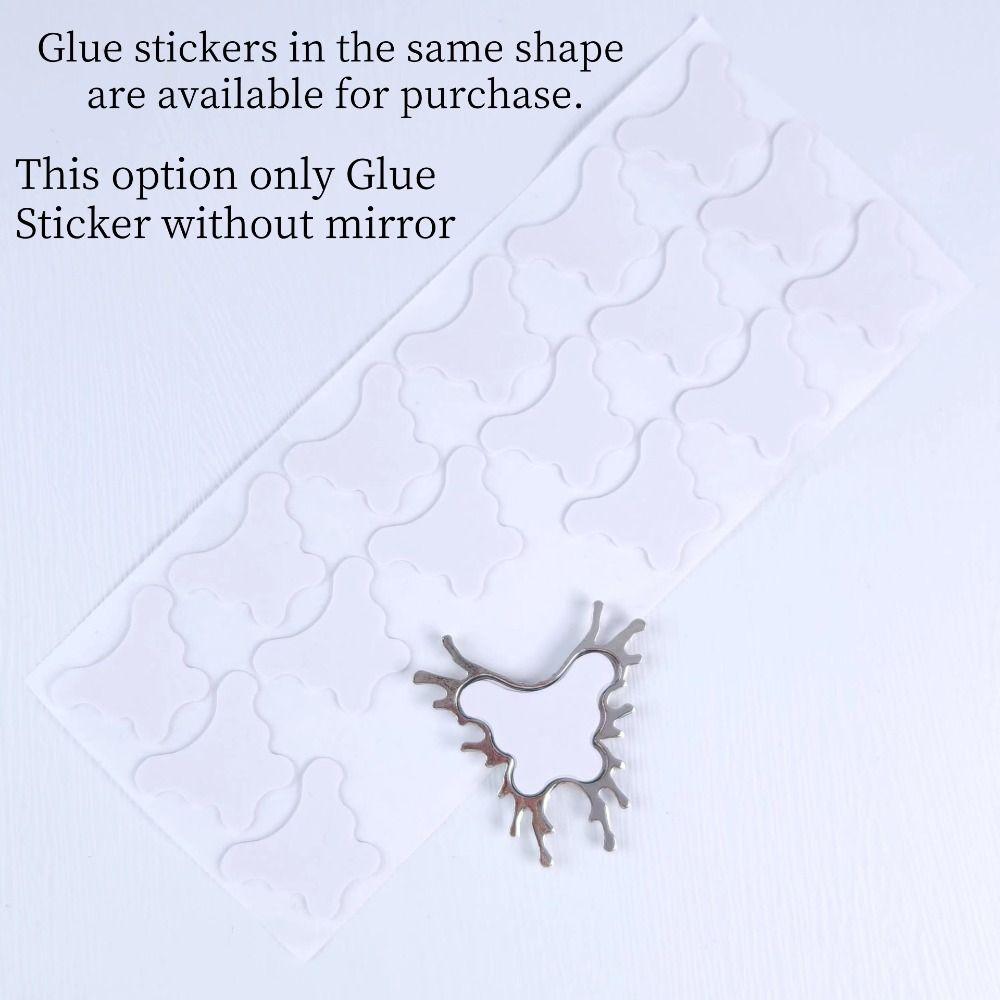 Sweet Mini Y2K Mirror Butterfly Portable Mirror Makeup Tool Irregular Mirror  Craft Decor