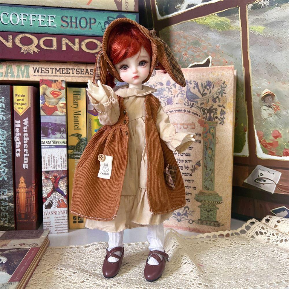 Lolita 1/6 BJD Doll Outfit Set Cute Doll Dress Fashion Doll Accessories