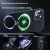 iPhone 16 Pro Carbon Fiber Case with Magnetic Double Ring Stand