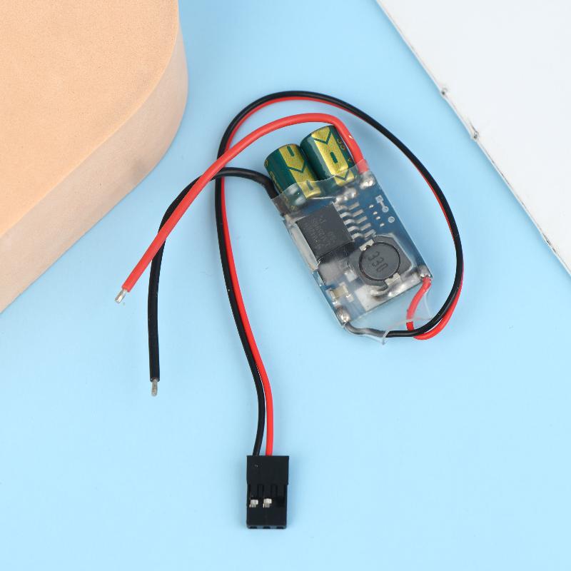 Rc Drone Receiver Power Supply External Ubec-5A 2-7S Bec Lowest Rf Noise Full Shielding Anti-Interference Switch Regulator