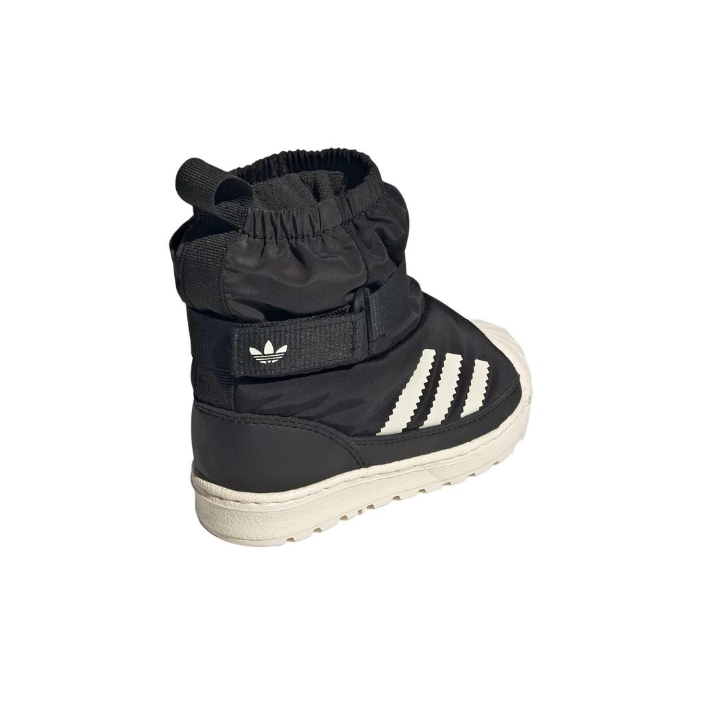 Adidas Originals Superstar 360 Fashion Comfortable Mid-Top Walking Shoes Baby Shoes Black White JQ7951
