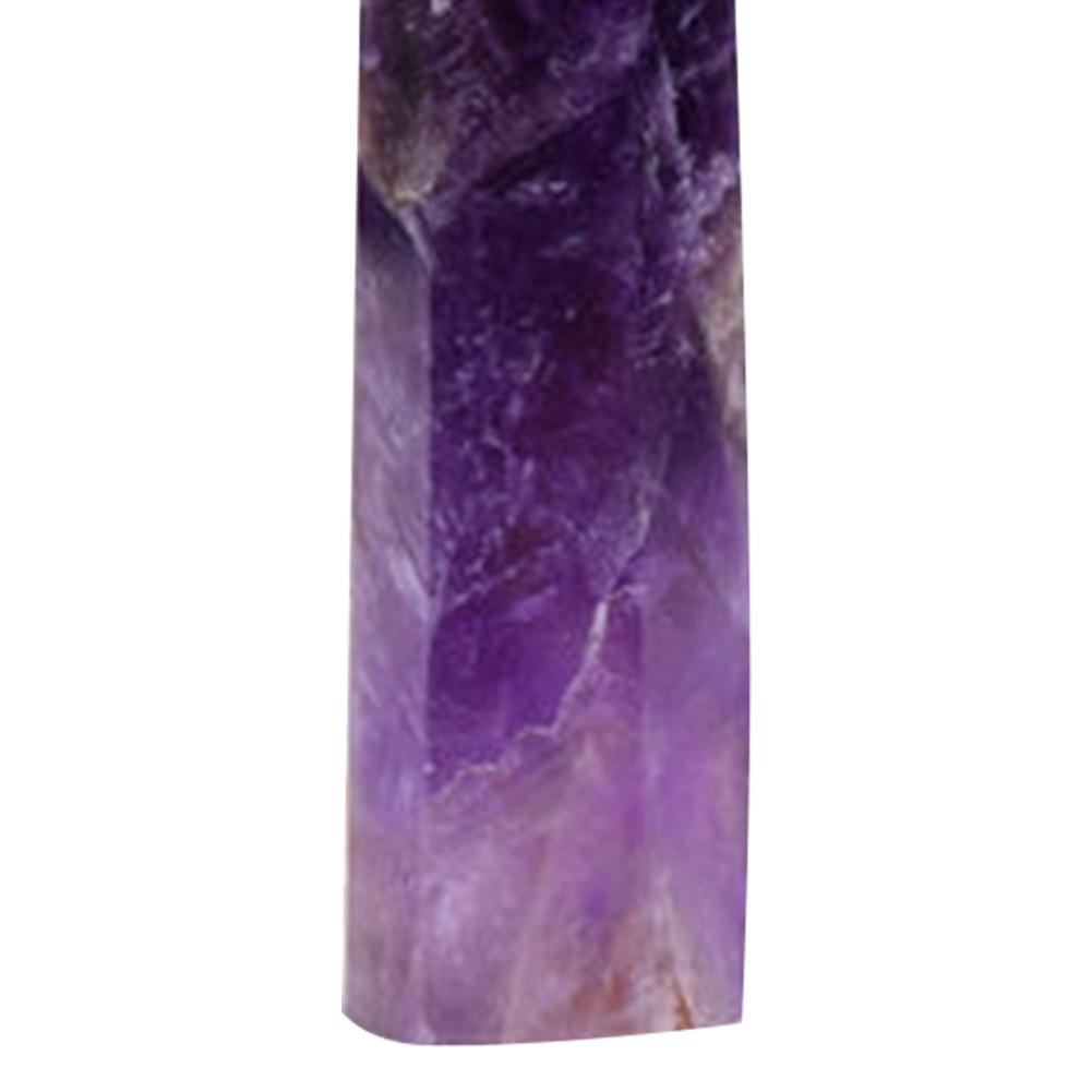 Crystal Natural Stones Single Point Wand Reiki Chakra Healing Spiritual Gemstone Tower Crafts Outdoor Garden Party Decor