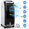 Verdunstungs-Tragbarer Luftkühler Ventilator Anion Befeuchtung m. Fernbedienung