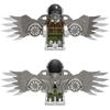 Space War Children Anime Figure Hero Building Blocks Kid Gift Assembling Toy Model Mini Movies Characters Figurine Bricks