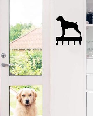 Portachiavi da Parete per Cani Appendiabiti in Metallo Arte Murale Appendiabiti Gancio in Metallo Montato Portachiavi da Parete Porta Appendiabiti da Bagno