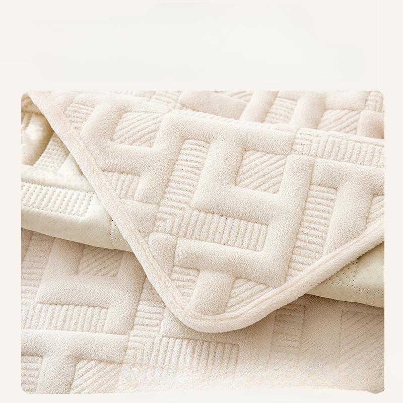 Winter New Plush Sofa Cushion Modern Simple Sofa Cover Living Room Sofa Cushion Cover Cloth